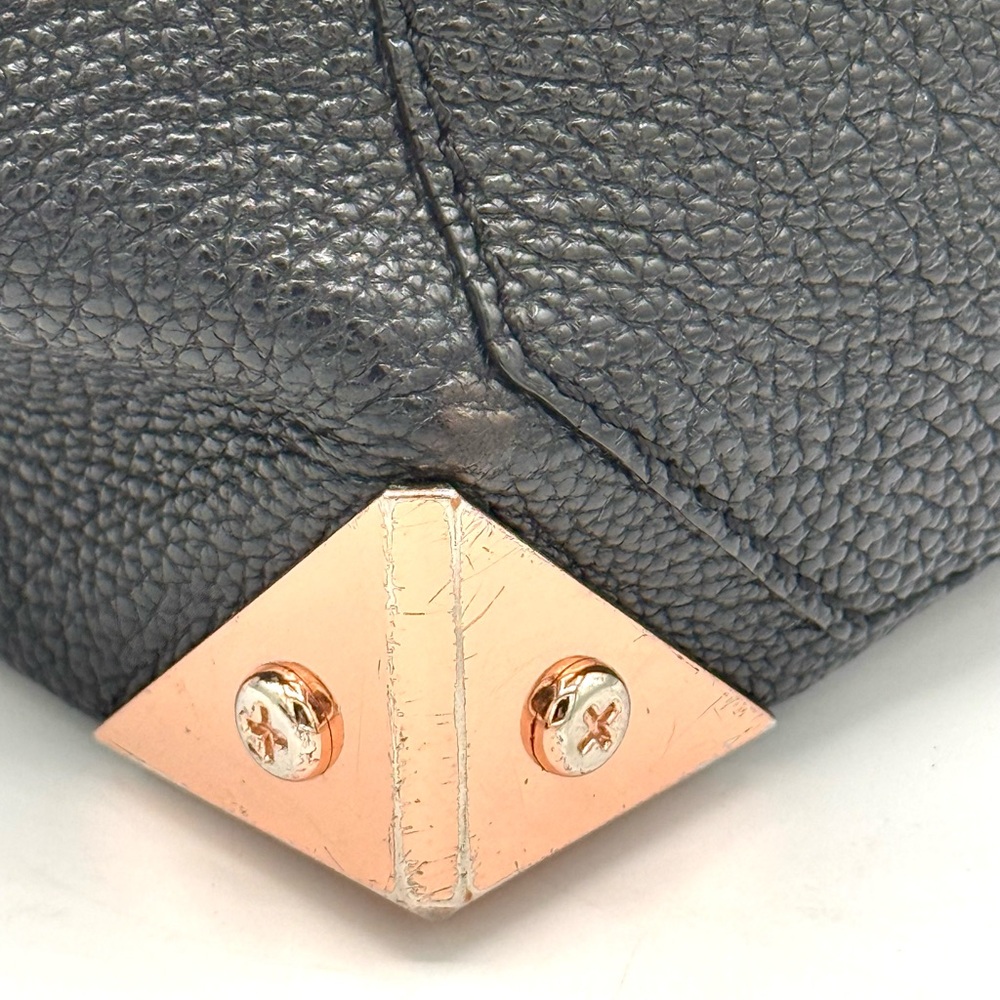 ALEXANDER WANG Marion Prisma Black Pebbled Leather & Rose Gold Crossbody Bag - Picture 11 of 16